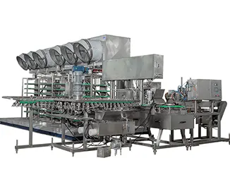 chocolate-coated ice cream bar production line ice lolly frozen dairy bar dipped ice cream bar manufacturing line