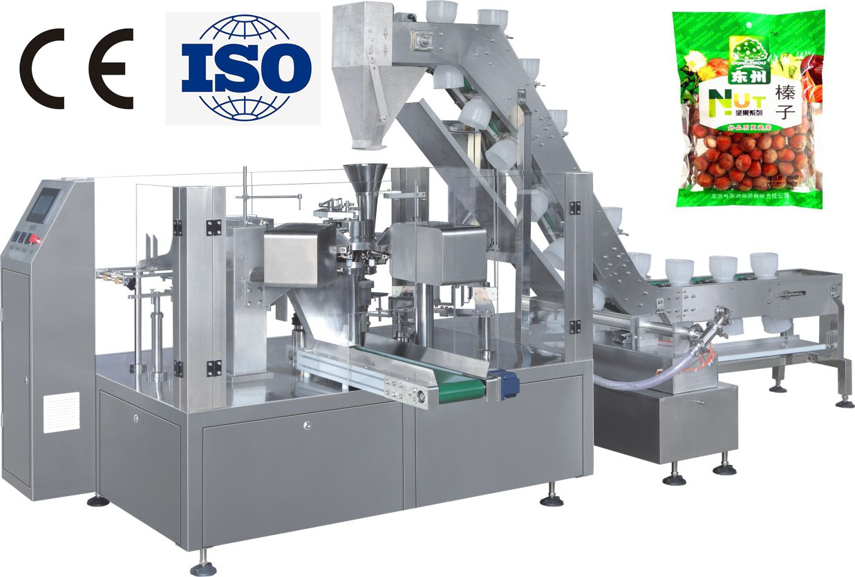 pre-made pouch filling machine